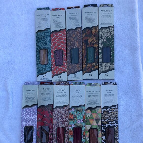 Other - Clearance - 11 packs of incense (40 incense per pack)